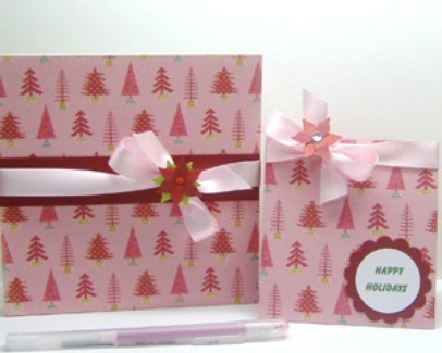 Holiday Journal and Card Gift Set