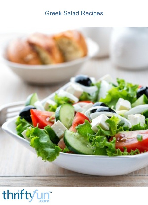 Greek Salad Recipes | ThriftyFun