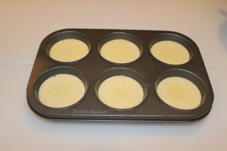 cakes before baking
