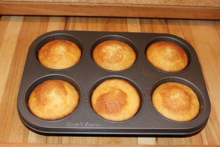 cakes after baking