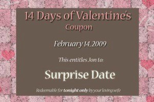 Valentine's Day Coupons