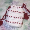 Crochet Beaded Valentine Bag