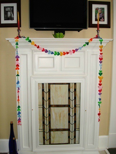 Valentine's Day Heart Garland