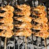 Shrimp Grilling in BBQ