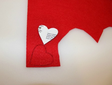 tracing heart template