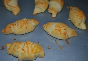 A batch of Cheese Crescent Rolls.