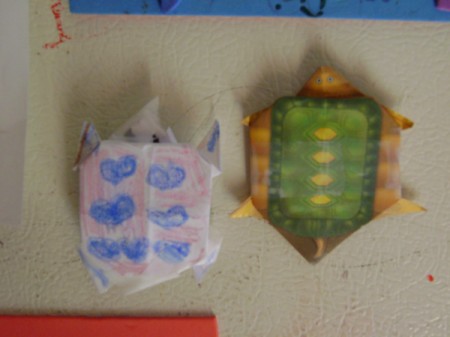 Origami Turtles