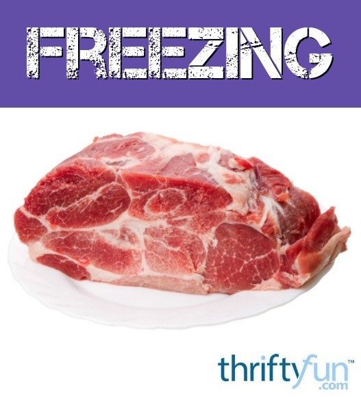 Freezing Meat ThriftyFun