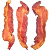 A photo of delicious bacon.