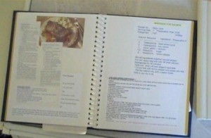 Photo Albums full of Recipes