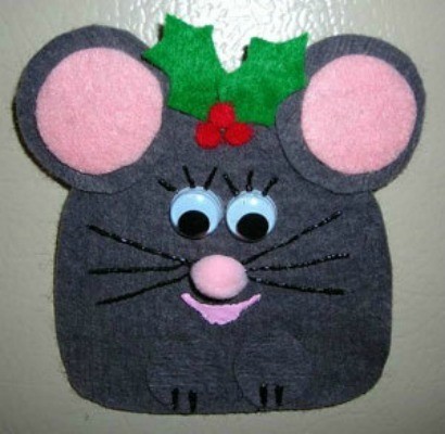 Felt Mouse Pin Craft