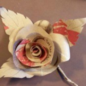 Making Paper Roses