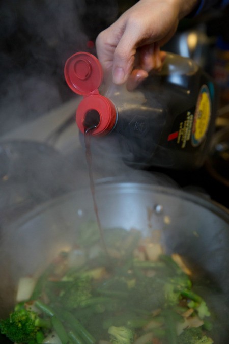 Teriyaki Chicken and Pineapple Stir Fry - Soy Sauce
