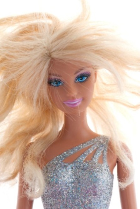 washing barbie doll hair