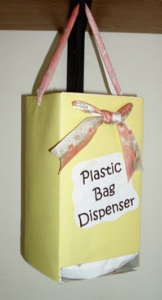 A Plastic Bag Dispenser