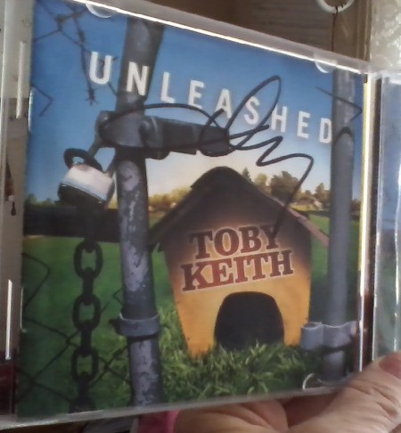 Toby Keith's Autograph
