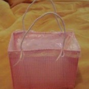 Plastic Canvas Purse