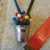 Making a Thimble Necklace