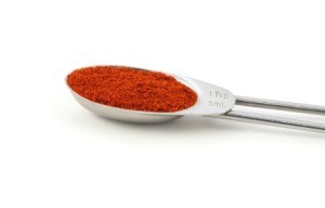 Chili Powder In Measuring Spoon