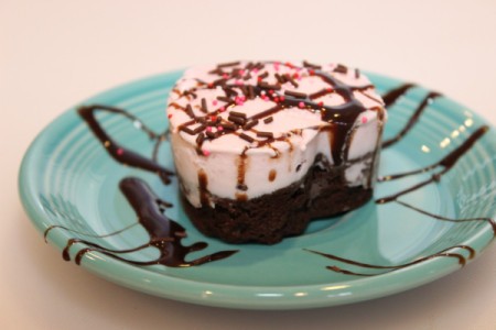 finished ice cream cake