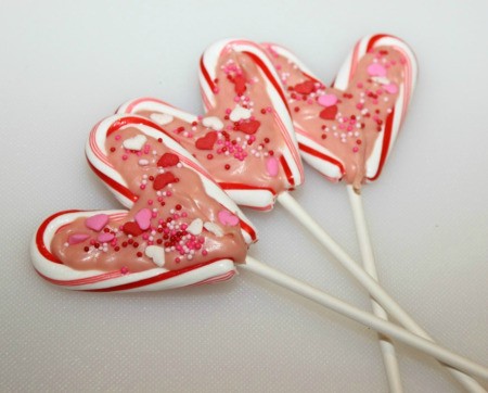 Heart Lollipops