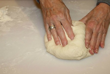 kneading dough