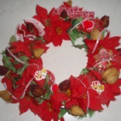 Love Through the Years Wreath - Finished wreath.