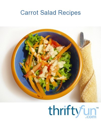 Carrot Salad Recipes | ThriftyFun