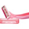 A pink razor.
