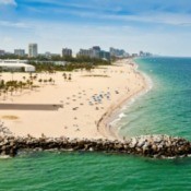 Ft. Lauderdale Beach in Florida.