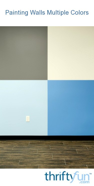 Painting Walls Multiple Colors | ThriftyFun