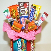 candy bouquet