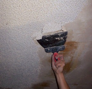 Removing Texture From a Ceiling