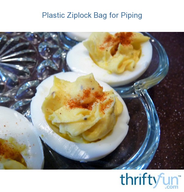 Different Way to Use Ziploc Bag for Piping ThriftyFun