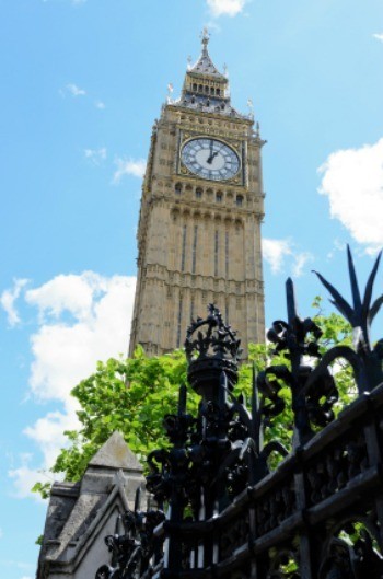 Big Ben in London, England.