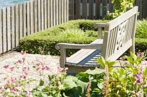 Backyard patio