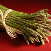 Bunch of asparagus.