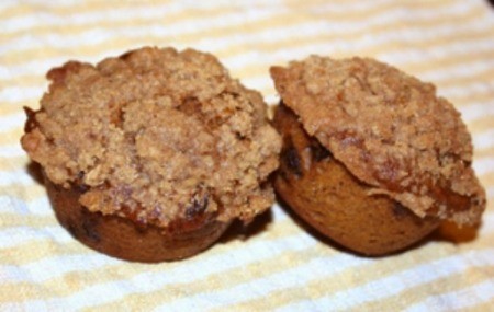 Pumpkin-Chocolate Chip Muffins