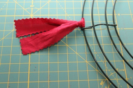 attaching strips