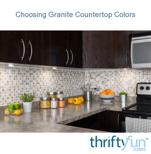 Choosing Granite Countertops Thriftyfun