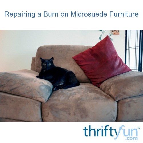Repairing a Burn on Microsuede Furniture? ThriftyFun