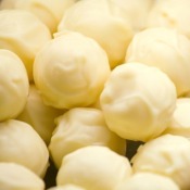 White Chocolate Cake Balls