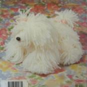 White yarn dog.