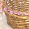 closeup of basket decoration