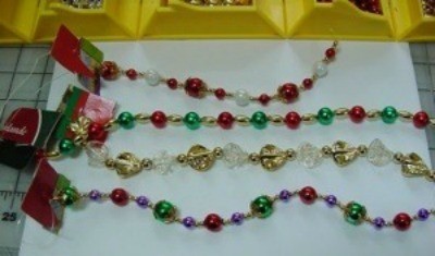 Beaded Christmas Ornaments