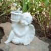 garden sculpture of angel