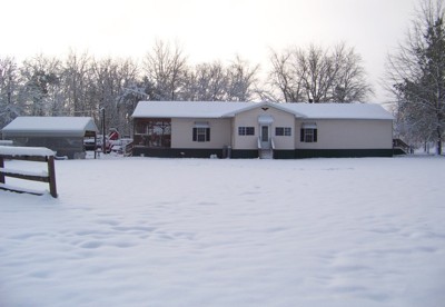 House in Snow (South Carolina)