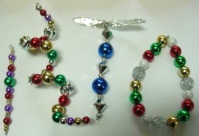 Beaded Christmas Ornaments