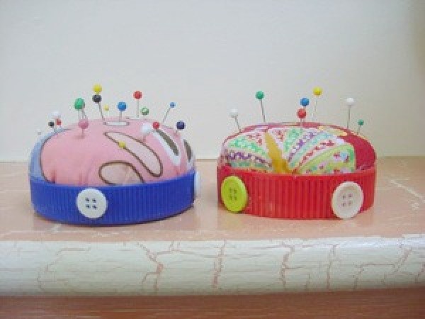 Jar Lid Pincushion