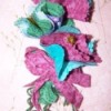 Fabric Easter Corsage